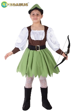 COSTUME ROBIN GIRL BAMBINA